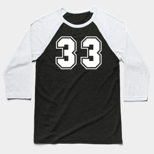 thirty three Baseball T-Shirt